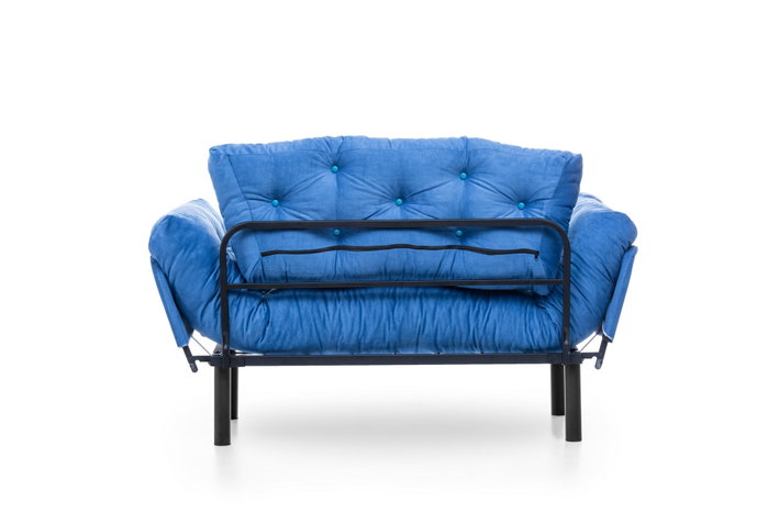 Atelier Del Sofa Nitta - Sofá-Cama de 2 Plazas Azul